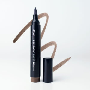 Перманентный тинт-маркер для бровей насыщенный теплый коричневый 02 A'Pieu Harutatoo Brow (Medium Brown) (4.6 г) – Купити в Україні Ulitka Beauty