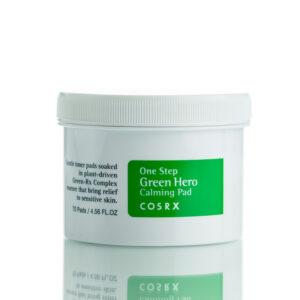 Успокаивающие пэды для чувствительной кожи COSRX One Step Green Hero Calming Pad (70 шт) – Купити в Україні Ulitka Beauty