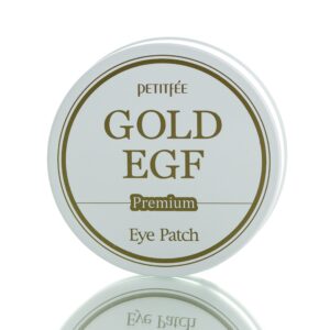 Гидрогелевые патчи с золотом и EGF Premium Gold & EGF Eye Patch Petitfee (60 шт) – Купити в Україні Ulitka Beauty