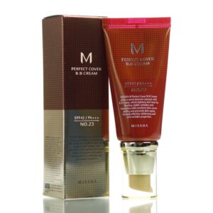 ВВ крем натуральный беж Missha M Perfect Cover BB Cream SPF42 (50 мл) – Купити в Україні Ulitka Beauty ВВ крем натуральный беж Missha M Perfect Cover BB Cream SPF42 (50 мл) – Купити в Україні Ulitka Beauty