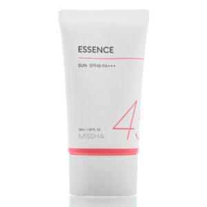 Солнцезащитная эссенция Missha All Around Safe Block Essence Sun SPF45/PA+++ (50 мл) – Купити в Україні Ulitka Beauty
