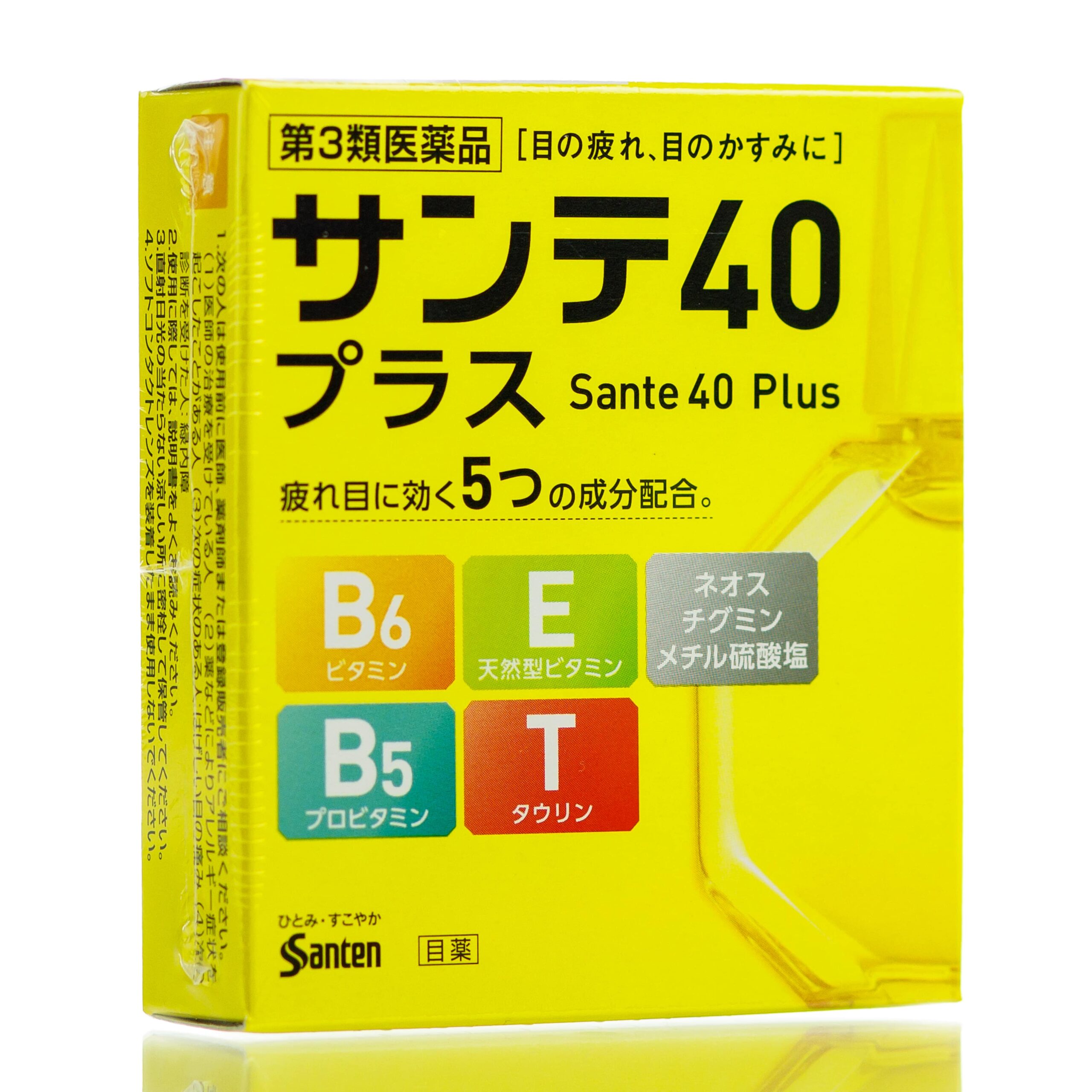 Возрастные глазные капли с таурином, витаминами E, B5, В6 SANTE 40 Plus (12 мл) Возрастные глазные капли с таурином, витаминами E, B5, В6 SANTE 40 Plus (12 мл)