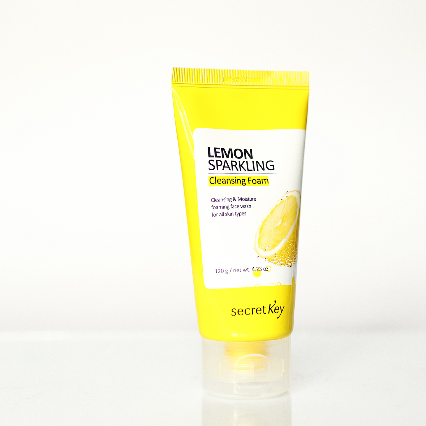 Пенка для умывания с экстрактом лимона Secret Key Lemon Sparkling Cleansing Foam (120 мл)
