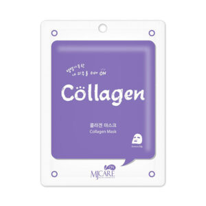 Тканевая маска с коллагеном MJ ON Collagen Mask (22 мл) – Купити в Україні Ulitka Beauty