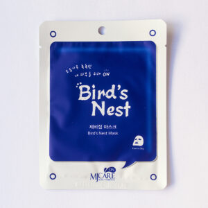 Тканевая маска с экстрактом ласточкиного гнезда MJ Care Bird`s Nest Mask (25 мл) – Купити в Україні Ulitka Beauty