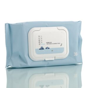 Очищающие салфетки с морской водой ROUND LAB 1025 Dokdo Cleansing Tissue (30 шт) – Купити в Україні Ulitka Beauty