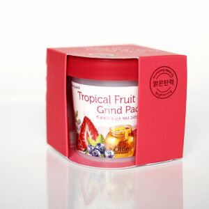 Ночная маска с экстрактами тропических фруктов Ottie Tropical Fruit Green Pack (100 мл) – Купити в Україні Ulitka Beauty