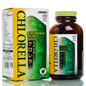 Хлорелла ORIHIRO Chlorella (1400 шт - 50 дн) – Купити в Україні Ulitka Beauty