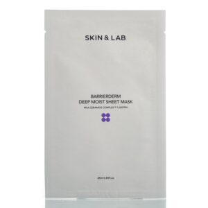 Увлажняющая тканевая маска  SKIN&LAB Barrierderm Deep Moist Sheet Mask (1 шт - 25 мл) – Купити в Україні Ulitka Beauty