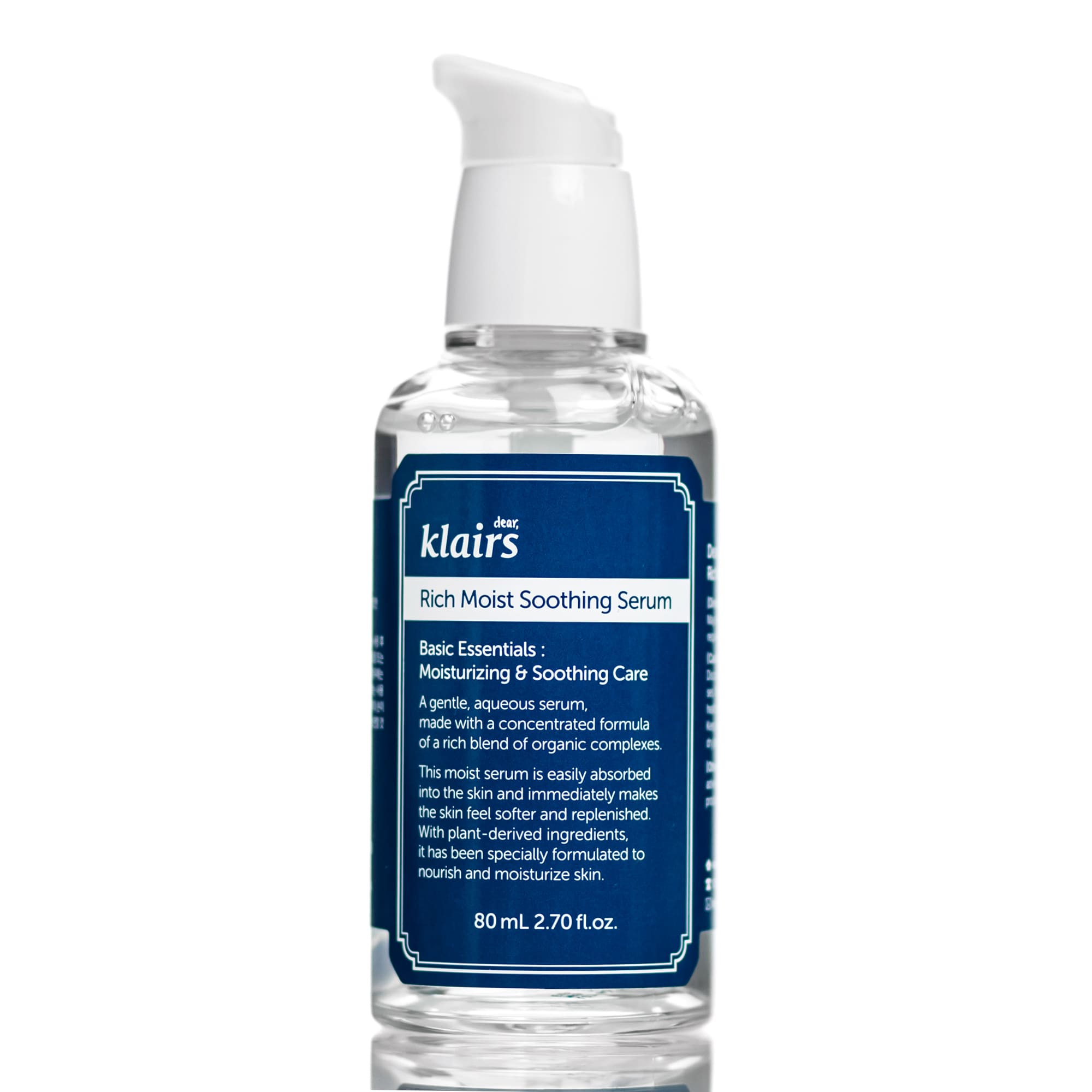 Увлажняющая и успокаивающая сыворотка Dear Klairs Rich Moist Soothing Serum (80 мл)