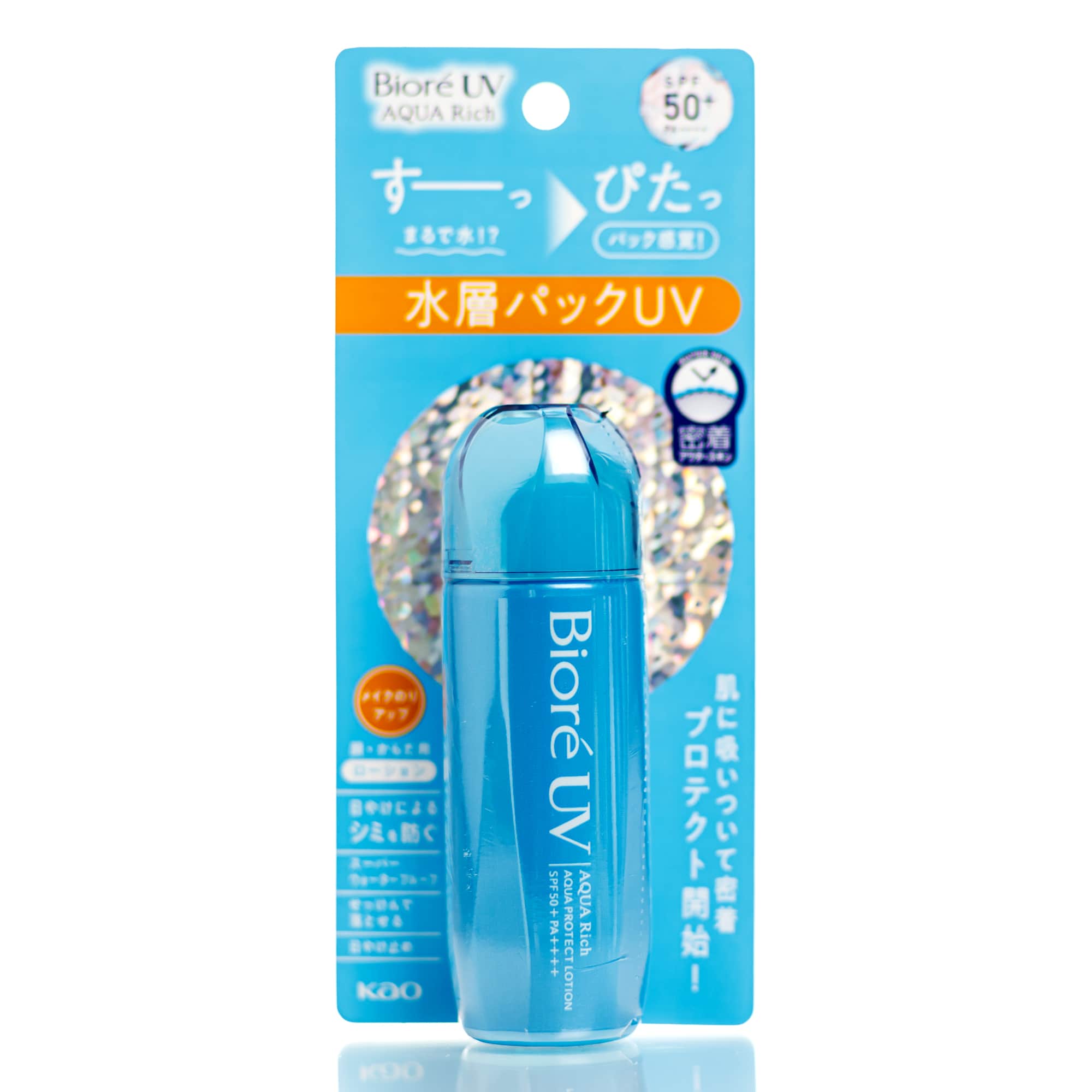 Солнцезащитный лосьон Biore UV Aqua Rich Aqua Protect Lotion SPF 50+ PA++++ (70 мл) Солнцезащитный лосьон Biore UV Aqua Rich Aqua Protect Lotion SPF 50+ PA++++ (70 мл)