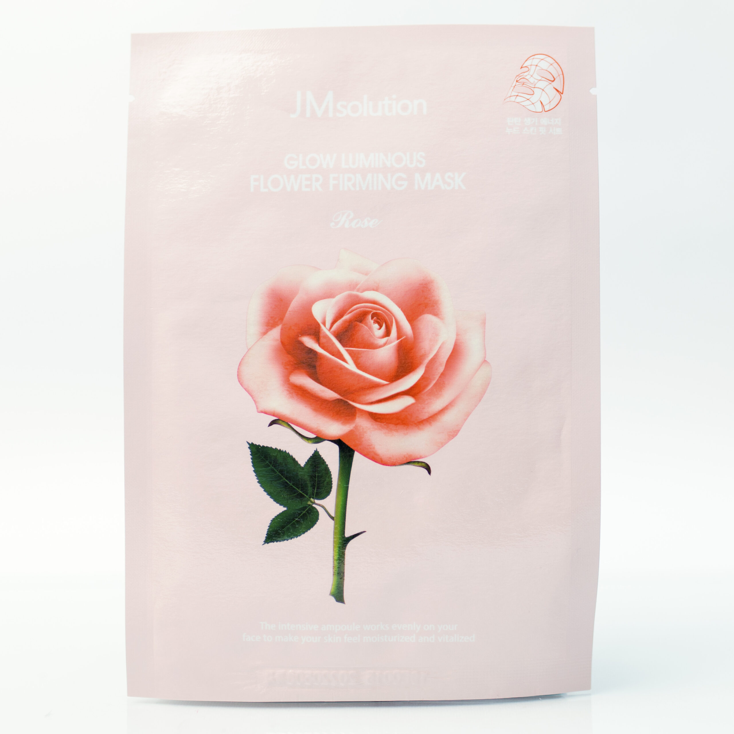 Маска для сияния с экстрактом розы JM solution Glow Luminous Flower Firming Mask Rose (30 мл)