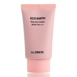 Солнцезащитный крем с каламином The Saem Eco Earth Power Pink Sun Cream SPF50+ PA++++ (50 мл) – Купити в Україні Ulitka Beauty Солнцезащитный крем с каламином The Saem Eco Earth Power Pink Sun Cream SPF50+ PA++++ (50 мл) – Купити в Україні Ulitka Beauty