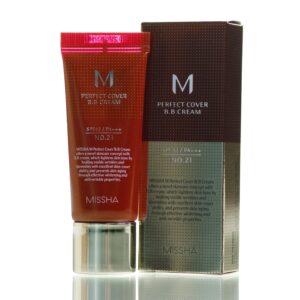 ВВ Крем Увлажняющий светлый беж Missha M Perfect Cover BB Cream SPF42 (20 мл) – Купити в Україні Ulitka Beauty ВВ Крем Увлажняющий светлый беж Missha M Perfect Cover BB Cream SPF42 (20 мл) – Купити в Україні Ulitka Beauty