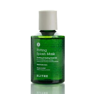 Успокаивающая сплэш-маска с экстрактом зеленого чая Blithe Patting Splash Mask Soothing & Healing Green Tea (150 мл) – Купити в Україні Ulitka Beauty