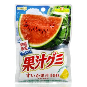 Коллагеновый мармелад со вкусом арбуза  Meiji Gummy (51 гр) – Купити в Україні Ulitka Beauty