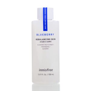 Балансирующий тонер с экстрактом черники Innisfree Blueberry Rebalancing Skin (150 мл) – Купити в Україні Ulitka Beauty