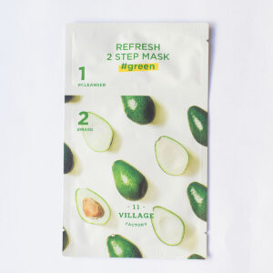 Двухшаговая восстанавливающая маска с авокадо Village 11 Factory Refresh 2 Step Mask Green (1 шт) – Купити в Україні Ulitka Beauty Двухшаговая восстанавливающая маска с авокадо Village 11 Factory Refresh 2 Step Mask Green (1 шт) – Купити в Україні Ulitka Beauty