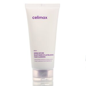 Слабокислотная пенка для чувствительной кожи Celimax Derma Nature Relief Madecica pH Balancing Foam Cleansing (150 мл) – Купити в Україні Ulitka Beauty