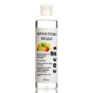 Тоник с кислотами "Фруктовая вода" Cocos (250 мл) – Купити в Україні Ulitka Beauty