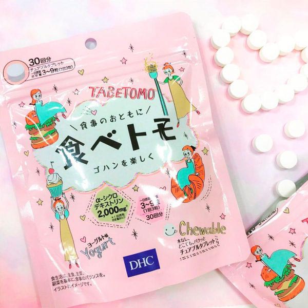 Блокатор калорий со вкусом йогурта - 1 фото галереи DHC Tabetomo (90 шт - 30 дн) - 1 фото галереи