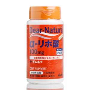 Альфа-липоевая кислота для диеты ASAHI Dear-Natura Alpha Lipoic Acid (60 шт - 30 дн) – Купити в Україні Ulitka Beauty