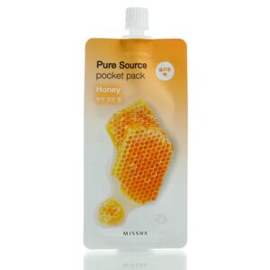 Ночная маска для лица с экстрактом меда Missha Pure Source Pocket Pack Honey (10 мл) – Купити в Україні Ulitka Beauty Ночная маска для лица с экстрактом меда Missha Pure Source Pocket Pack Honey (10 мл) – Купити в Україні Ulitka Beauty