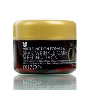 Ночная маска с улиткой Mizon Snail Wrinkle Care Sleeping Pack (80 мл) – Купити в Україні Ulitka Beauty