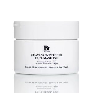 Успокаивающие тонер-пэды с гуавой и азуленом Benton Guava 70 Skin Toner Face Mask Pad (70 шт) – Купити в Україні Ulitka Beauty Успокаивающие тонер-пэды с гуавой и азуленом Benton Guava 70 Skin Toner Face Mask Pad (70 шт) – Купити в Україні Ulitka Beauty