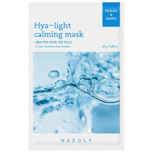Увлажняющая маска с гиалуроновой кислотой Needly Hya-light Calming Mask (1 шт - 25 мл) – Купити в Україні Ulitka Beauty