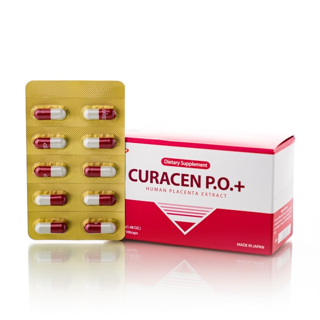 Кюрасен (курасен) в капсулах ( 10 капсул ) Curacen PO + Human Placenta Extract (10 шт)