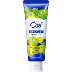 Зубная паста для придания белизны зубам SUNSTAR Ora2 From plaque with kiwi and mint flavor (130 гр) – Купити в Україні Ulitka Beauty Зубная паста для придания белизны зубам SUNSTAR Ora2 From plaque with kiwi and mint flavor (130 гр) – Купити в Україні Ulitka Beauty