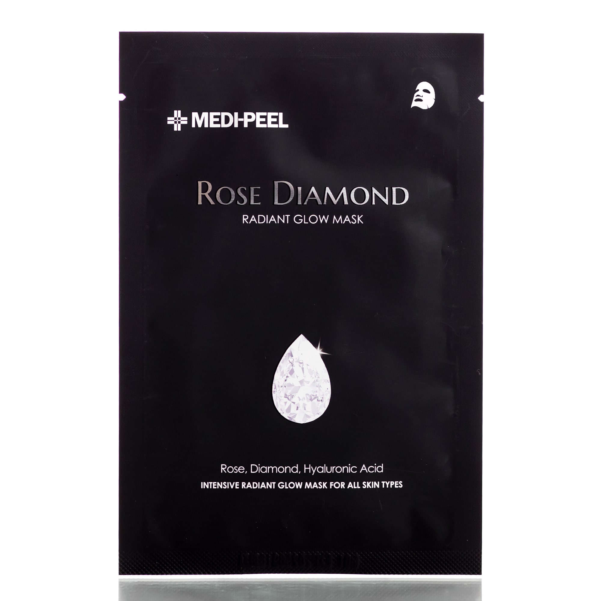 Увлажняющая маска для сияния кожи Medi Peel Rose Diamond Radiant Glow Mask (25 мл)