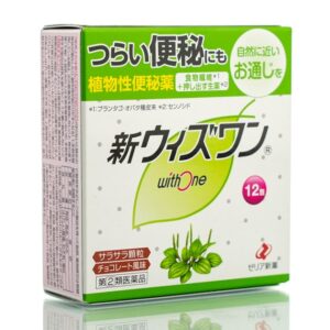 Мягкое средство от запоров  Zeria New With One (12 шт) – Купити в Україні Ulitka Beauty