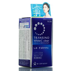 Комплекс от пигментных пятен и веснушек TRANSINO White C Clear (120 шт - 30 дн) – Купити в Україні Ulitka Beauty Комплекс от пигментных пятен и веснушек TRANSINO White C Clear (120 шт - 30 дн) – Купити в Україні Ulitka Beauty