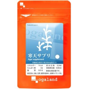 Растительная клетчатка Агар Агар Ogaland Agar Supplement (120 шт - 30 дн) – Купити в Україні Ulitka Beauty