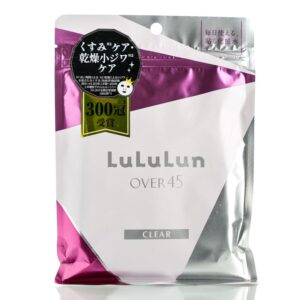 Маска для улучшения тона и тонуса зрелой кожи LuLuLun Over 45 Clear (7 шт) – Купити в Україні Ulitka Beauty
