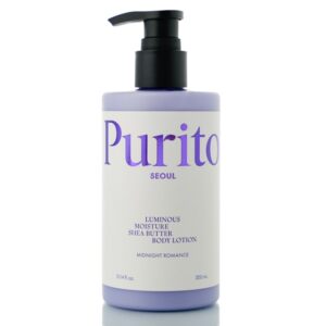 Увлажняющий лосьон для тела с маслом ши  Purito Seoul Luminous Moisture Shea Butter Body Lotion Midnight Romance (300 мл) – Купити в Україні Ulitka Beauty