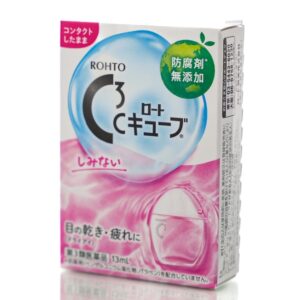Глазные капли при ношении контактных линз ROHTO C3 Cube M (13 мл) – Купити в Україні Ulitka Beauty
