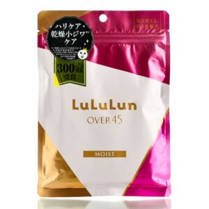 Омолаживающая маска для упругости и увлажнения зрелой кожи LuLuLun Over 45 Moist  (7 шт) – Купити в Україні Ulitka Beauty