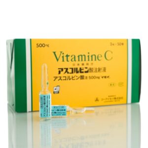Витамин С (1 амп) 500 мг Koisei Co., Ltd Ascorbic Acid InjectIon (1*2 мл) – Купити в Україні Ulitka Beauty