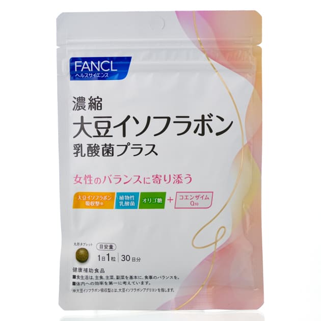 Комплекс для красоты Соевые изфлавоны FANCL Soy isoflavones Plus (30 шт - 30 дн)