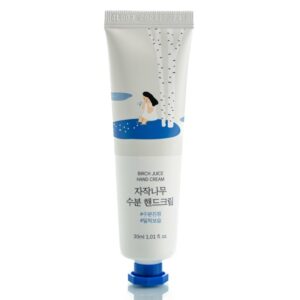 Увлажняющий крем для рук с березовым соком  ROUND LAB Birch Juice Hand Cream (30 мл) – Купити в Україні Ulitka Beauty