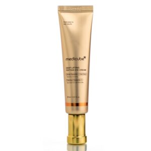 Подтягивающий крем для кожи вокруг глаз с пептидным комплексом Medicube Deep Lifting Peptide Eye Cream (30 мл) – Купити в Україні Ulitka Beauty