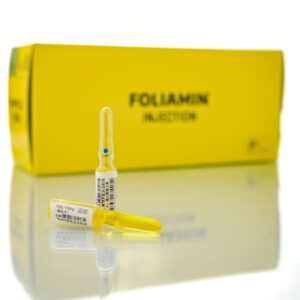 Фолиевая кислота - Витамин В9 (1 амп) Foliamin Inj (1 мл* 1 шт) – Купити в Україні Ulitka Beauty