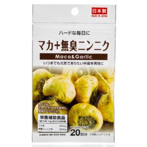 Перуанская мака и чеснок Daiso Maca & Garlic (40 шт - 20 дн) – Купити в Україні Ulitka Beauty Перуанская мака и чеснок Daiso Maca & Garlic (40 шт - 20 дн) – Купити в Україні Ulitka Beauty