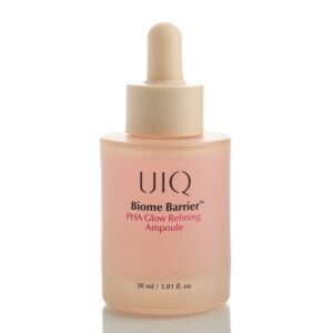 Сыворотка с глюконолактоном для разглаживания морщин и сияния кожи  UIQ Biome Barrier PHA Glow Refining Ampoule (30 мл) – Купити в Україні Ulitka Beauty