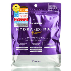 Тканевая маска для упругости кожи с экзосомами  Lululun Hydra-Ex-Mask (7 шт) – Купити в Україні Ulitka Beauty