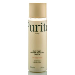 Восстанавливающий тонер с PDRN и семенами овса Purito Seoul Oat PDRN Gentle Refining Toner (200 мл) – Купити в Україні Ulitka Beauty
