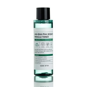 Кислотный очищающий тонер Some By Mi AHA-BHA-PHA 30 Days Miracle Toner (150 мл) – Купити в Україні Ulitka Beauty Кислотный очищающий тонер Some By Mi AHA-BHA-PHA 30 Days Miracle Toner (150 мл) – Купити в Україні Ulitka Beauty